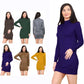Women’s knitted jumper midi dress