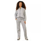 Ladies two-pocket casual jacket in Grey color